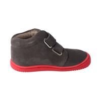 CHAMELIION Halbschuh graphit velours fleecewool Klettverschluss Weite/M 26