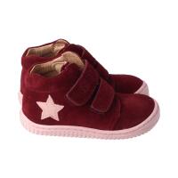 CHAMELIION rasberry Halbschuh velours leather Klettverschluss Weite/M