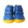 CHAMELIION Halbschuh electric blue nappa leather Klettverschluss Weite/M