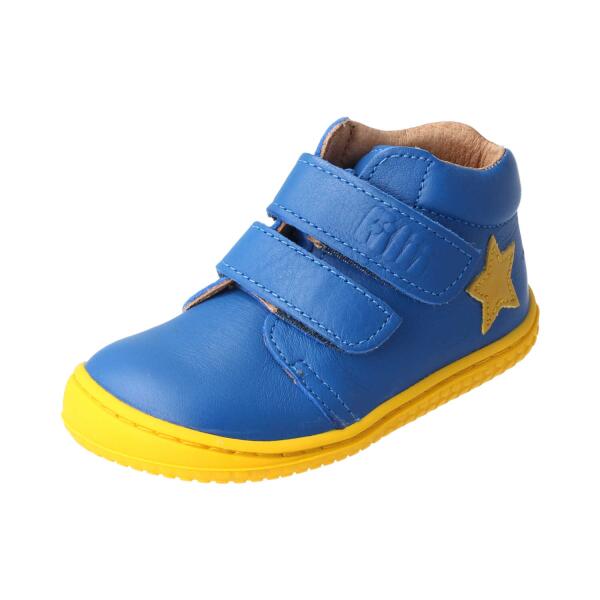 CHAMELIION Halbschuh electric blue nappa leather Klettverschluss Weite/M 25