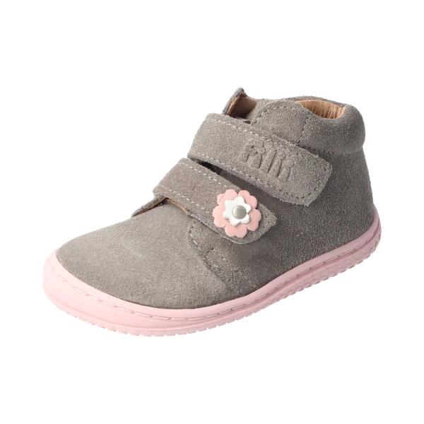 CHAMELIION Halbschuh stone velours leather Klettverschluss Weite/M