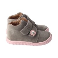 CHAMELIION Halbschuh stone velours leather Klettverschluss Weite/M 23
