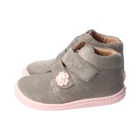 CHAMELIION Halbschuh stone velours leather Klettverschluss Weite/M 23