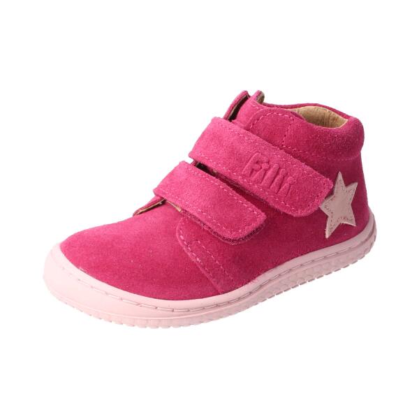 CHAMELIION Halbschuh pink velours leather Klettverschluss Weite/M 21