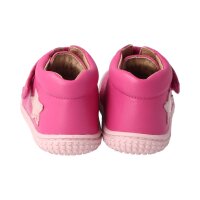 CHAMELIION Halbschuh pink nappa leather Klettverschluss Weite/M