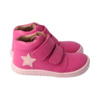CHAMELIION Halbschuh pink nappa leather Klettverschluss Weite/M