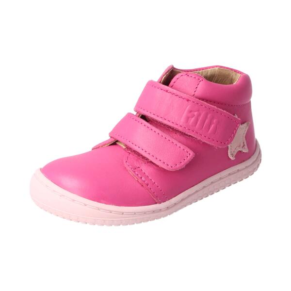 CHAMELIION Halbschuh pink nappa leather Klettverschluss Weite/M 25