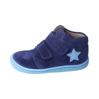 CHAMELIION Halbschuh ocean velours fleecewool Klettverschluss Weite/M