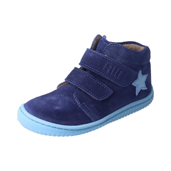 CHAMELIION Halbschuh ocean velours fleecewool Klettverschluss Weite/M 24