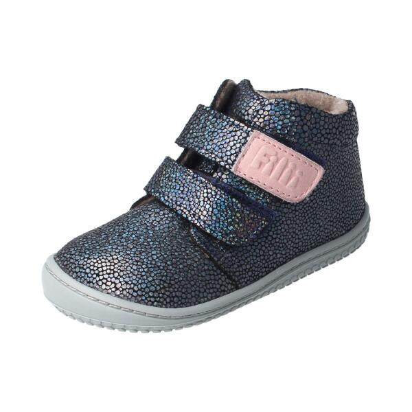 CHAMELIION Halbschuh gl.ocean velours fleecewool Klettverschluss Weite/W 23