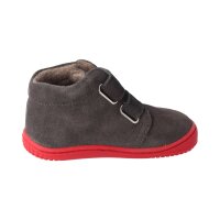 CHAMELIION Halbschuh graphit velours fleecewool Klettverschluss Weite/W 22