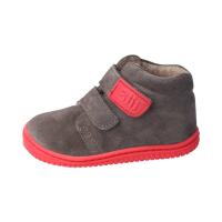CHAMELIION Halbschuh graphit velours fleecewool Klettverschluss Weite/W 26