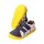 SOFT-WALK Halbschuh white nappa leather Klettverschluss Weite/W