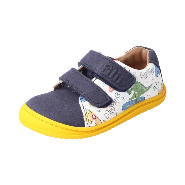 SOFT-WALK Halbschuh white nappa leather Klettverschluss Weite/W 35
