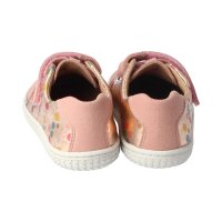 SOFT-WALK Halbschuh rose glitter nappa leather Klettverschluss Weite/W