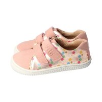 SOFT-WALK Halbschuh rose glitter nappa leather Klettverschluss Weite/W
