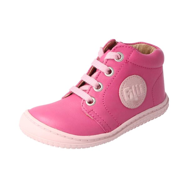 GECK Halbschuh pink nappa leather laces Weite/W 21