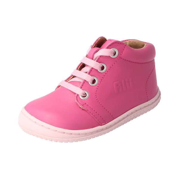 GECK Halbschuh pink nappa leather laces Weite/W 24