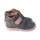 CHAMELIION Halbschuh glittergrey velours leather Klettverschluss Weite/W