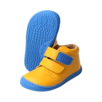 CHAMELIION Halbschuh mustard nappa leather Klettverschluss Weite/W