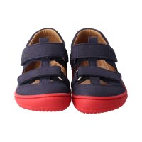 KAIIMAN Sandale CAR ocean textil leather Klettverschluss Weite/M