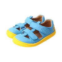 KAIIMAN Sandale CAR turquoise textil leather...