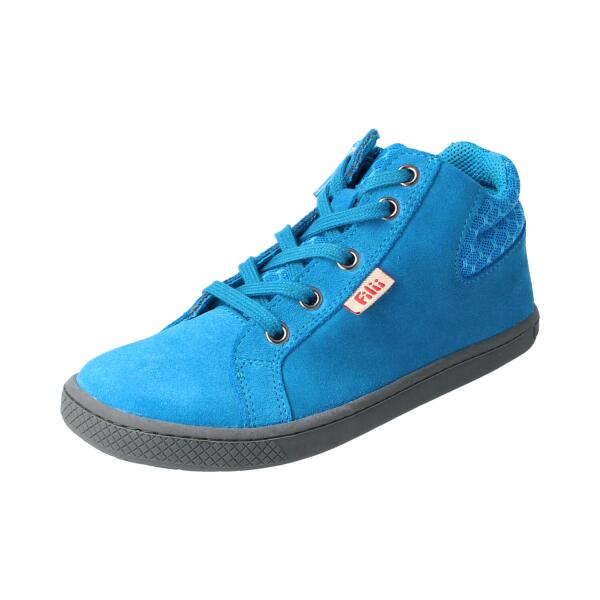 SKATER-ONE Sneaker turquoise velours laces/zipper Weite/M 38