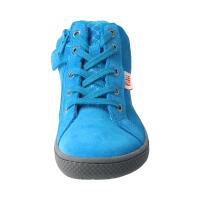 SKATER-ONE Sneaker turquoise velours laces/zipper Weite/M 40