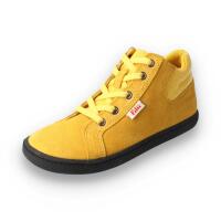 SKATER-ONE Sneaker mustard velours laces/zipper Weite/M 40