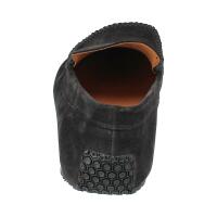 MOHIKANER Halbschuh schwarz Nubukleder Weite W