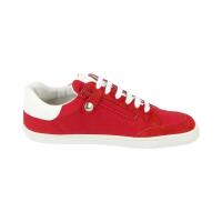LOVE YOU Sneaker Velours/canvas rot zipper Weite M