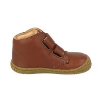 SOFT-FEET Halbschuh cognac bio nappa leather Klettverschluss Weite/M